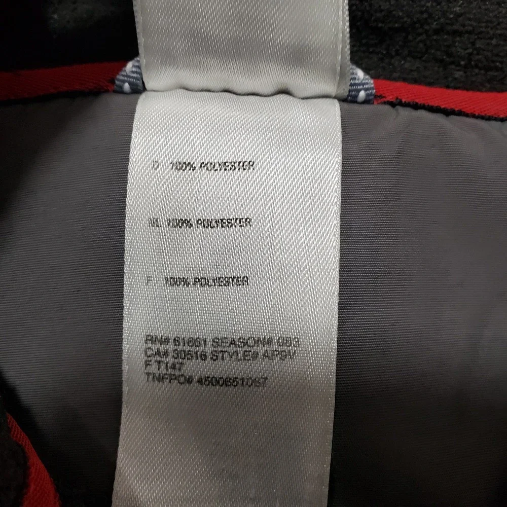 North‎ Face Sweatshirt Mens XL Black Fleece Pull Over Quarter Zip Outdoors